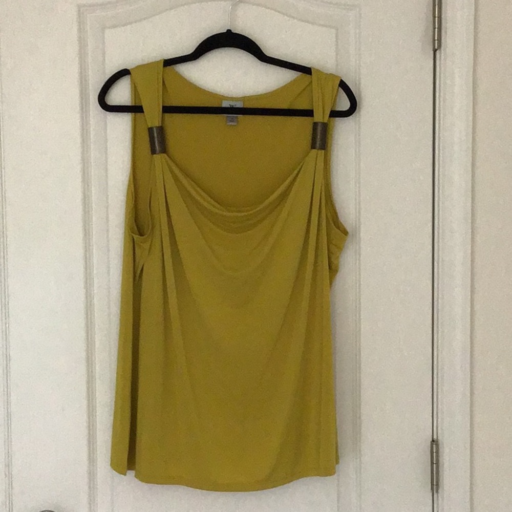 Yellow tank